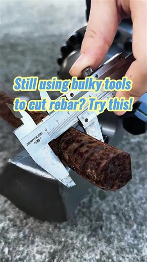 Portable Rebar Cutter for Easy Construction Work