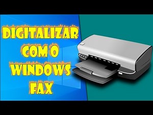 Scan with Windows Fax