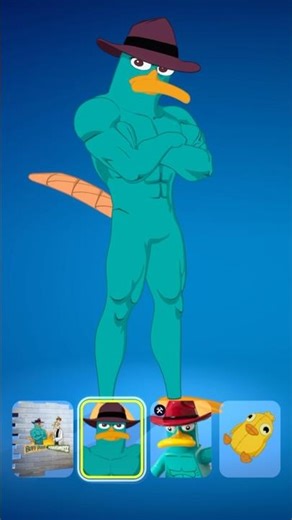 PHINEAS AND FERB BUFF PERRY SKIN RELEASE DATE IN FORTNITE ITEM SHOP!