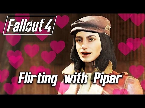 Fallout 4 - First Awkward Flirt with Piper