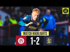 EXTENDED HIGHLIGHTS | Stevenage 1-2 Huddersfield Town