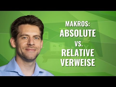 Absolute vs. relative Verweise in Excel