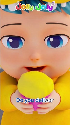Do you know the muffin man? Sharing the muffin cake | Jolly Jolly - Nursery Rhymes