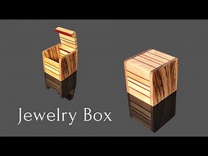 Simple Jewelry Box with Basic Tools - Quick DIY Woodworking