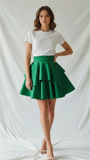 Short Stylish Skirts Cutting & Stitching Easy Tricks #diy #fashion #sewing #skirttutorial