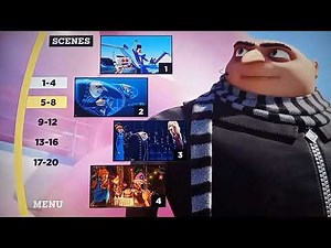 Despicable Me 3 2017 DVD Menu Walkthrough