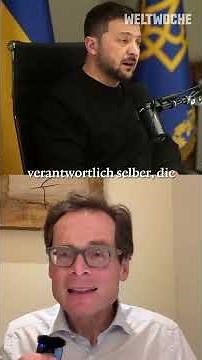 Öl ins Feuer: Selenskyj ist das derzeit grösste Hindernis auf dem Weg zum Frieden