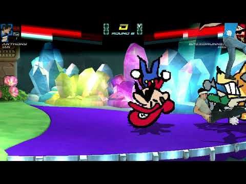 Mugen Battle - Anthony and Ian VS Speedrunner Mario and Melee Fox