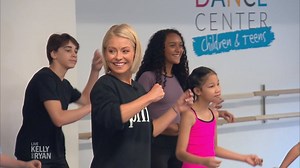 220K views · 2.2K reactions | Kelly learns how to tap dance!!! Broadway Dance Center | Live with Kelly and Mark | Facebook