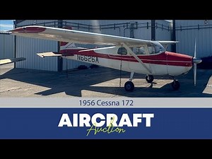 1956 Cessna 172 // N6626A ** Online Auction Starts January 21, 2026
