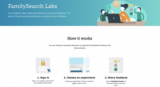 Introduction to FamilySearch Labs