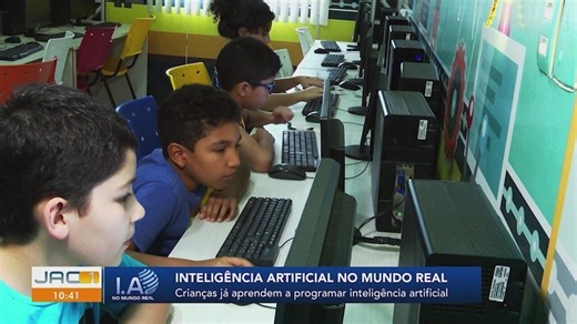 Escolas ensinam crianças de 6 anos a programar inteligência artificial