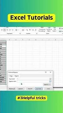 Top 3 Ctrl + H Excel Tricks You NEED to Know! 💻🔥