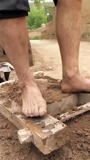 Traditional Handmade Adobe Brick Production Process