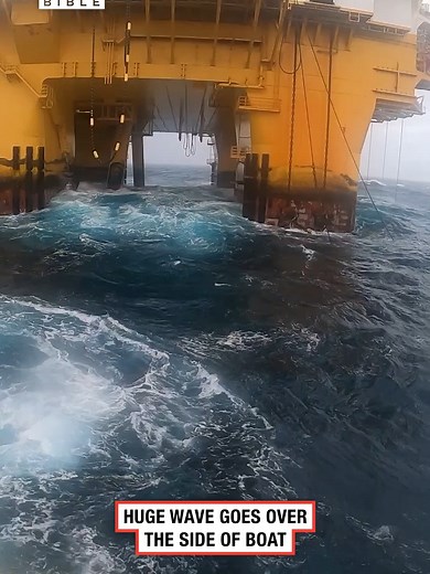 Scary Videos of Massive North Sea Waves