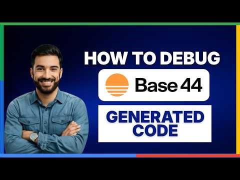 How to debug Base44 generated code[LATEST GUIDE]