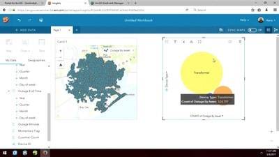 ArcGIS User Seminar – Proactive Data Exploration with Insights for ArcGIS (Electrical Device Outage)