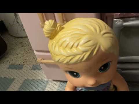 New our generation kitchen set review with my baby alive Chloe