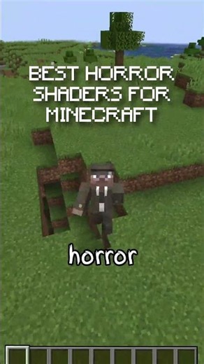 BEST horror shaders for minecraft #minecraft #minecraftshorts #shaders #mods #moddedminecraft