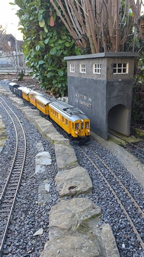 Alex Holste | Bernina Express mit ABe 4/4 30 I (LGB 25392) @lgb_gartenbahnen #rhaetischebahn #lgbtrains #rhb_historic #gardentrains #berninaexpress | Instagram