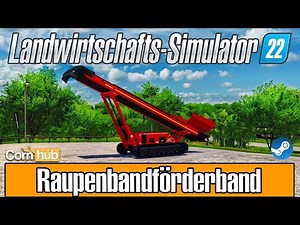 LS22 Mods - Crawler Conveyor Belt - LS22 Mod Showcase