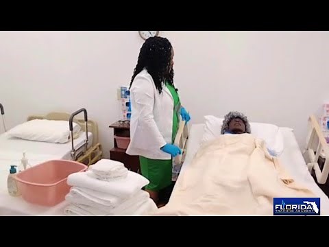 Prometric CNA Skill: Partial (Modified) Bed Bath