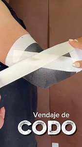 Vendaje funcional para los ligamentos colaterales del codo #vendaje #lesion #esguince | Kinetape Academy