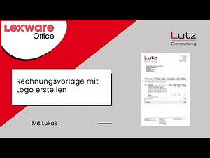 Lexware Office: Rechnungsvorlage mit Logo erstellen