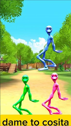 Green Alien Dance Challenge USA | Dame Tu Cosita #Shorts