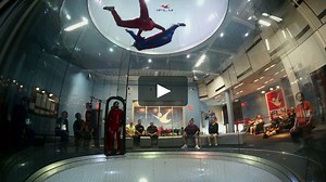 Novice flying with instructor