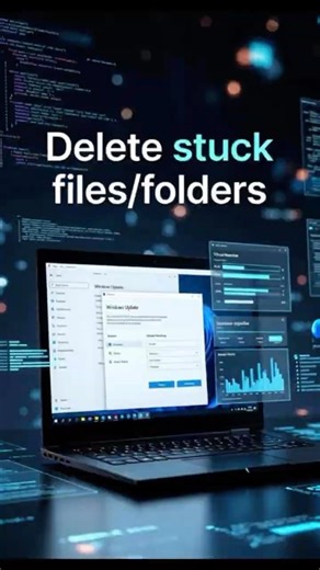 File Is Open in Another Program? DELETE IT NOW! 🔥 #WindowsTips #DeleteStuckFiles #windows11fix