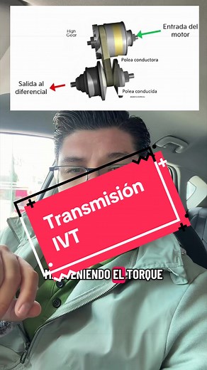¿Sabes cómo funciona la transmisión IVT de tu auto? ⚙️ Te explico de forma sencilla por qué esta tecnología no utiliza engranes convencionales y cuál es la técnica de manejo para reducir el desgaste. 🔔 Sígueme para no perderte las próximas entregas de Mecánica para no Mecánicos. #MecanicaParaNoMecanicos #KiaExpert #TransmisionIVT #IngenieriaAutomotriz #aguascalientes