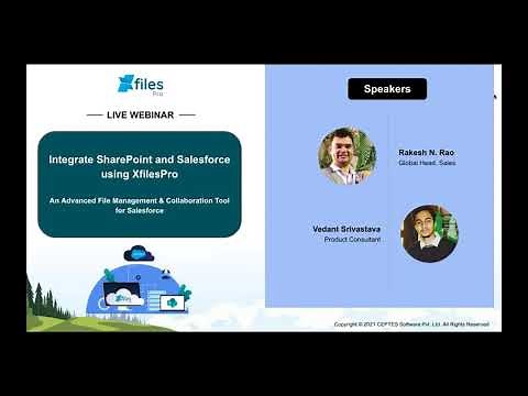 WEBINAR: Integrate SharePoint & Salesforce using XfilesPro for Advanced Salesforce File Management