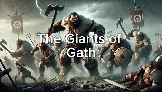 Who were the Giants of Gath? #giants #bible #scary #ancientcivilizations #warrior #education #facts #scaryhistory #darkhistory #history #goliath #gath #philistine #kingdavid #god #nephilim #nephilimgiants