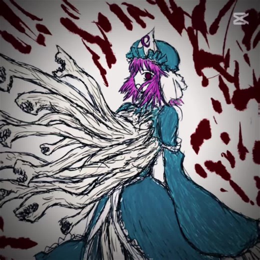 異形幽々子の恐怖：彼女のお腹を満たす者たち