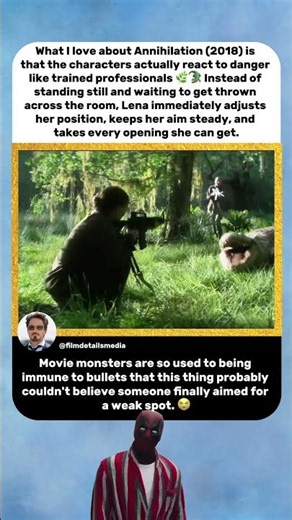 Annihilation (2018) They Actually Act Like Professionals 🌿🐊
