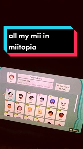 all of my mii