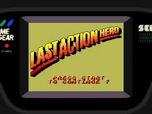 Game Over: Last Action Hero (Sega Game Gear)
