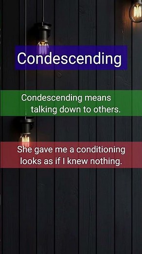 Cocky vs Condescending vs Conceited vs Classist | English Vocabulary Made Easy
