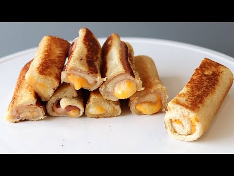 Grilled Cheese Roll Ups | Easy Grilled Cheese Sandwich Idea