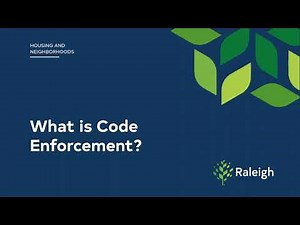 Code Enforcement 101