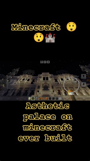 How to Build a raj mahal in Minecraft #minecraft #indianpalace #viralshort