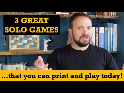 3 amazing 9-card print-and-play solo games!