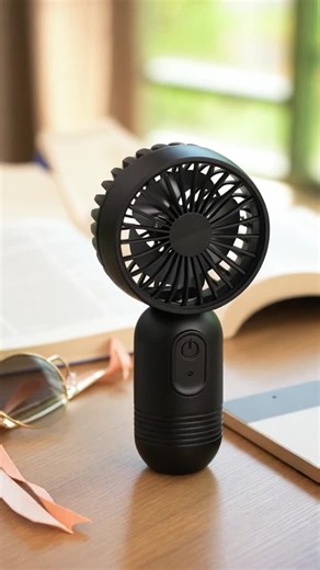 Portable Handheld Turbine Cooling Fan, USB Rechargeable Personal Fan with 3 Speed Modes, Mini Electric Fan for Outdoor Travel Camping, Handheld Turbo Fan Cooling Fan, Multifunctional Fan, Air Fan, Pocket Fan, Student Carry Fan