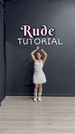 #RUDE by #HEARTS2HEARTS Dance TUTORIAL | Slow speed 75% + mirrored