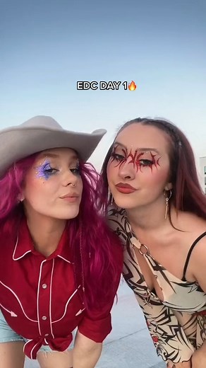 We slayed the LIFE out of our makeup✨ #foryou #edc | DeVore Ledridge