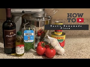 How I Make Rustic Homemade Pizza! | LeVar Burton - Reading Rainbow Inspired Pizza Home Vlog!