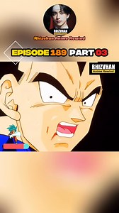 Dragonball Z episode 189 part 03 #dbz #anime #art #digitalcreator #dragonball | Rhizvhan Anime Rewind