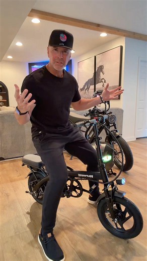 VOLTVOGUE Folding Bike 🤩 Link in bio. @ dudedealz on TikTok. #ebike #electricbike