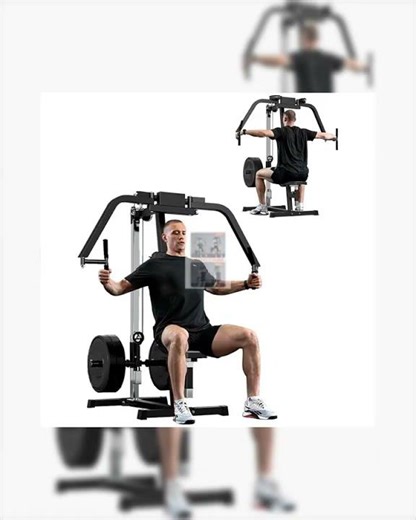 Chest Fly Machine PEC Fly & Reverse Delt Machine 400 lbs for Home Gym